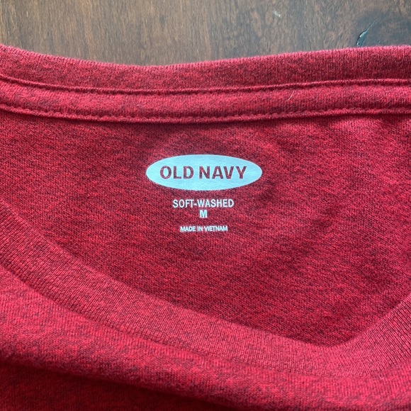 Old Navy Red Tee - Picture 3 of 3